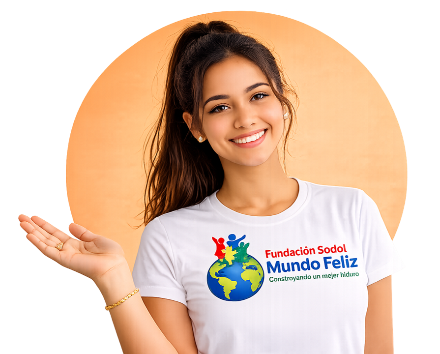 chica voluntaria